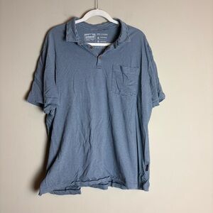 Patagonia Men's Daily Polo Shirt Navy Striped Fathom Stripe: New Navy Size XXL